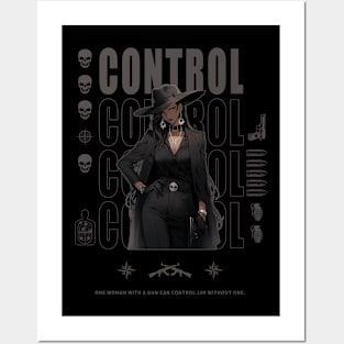 Mafia Anime Style | CONTROL Posters and Art